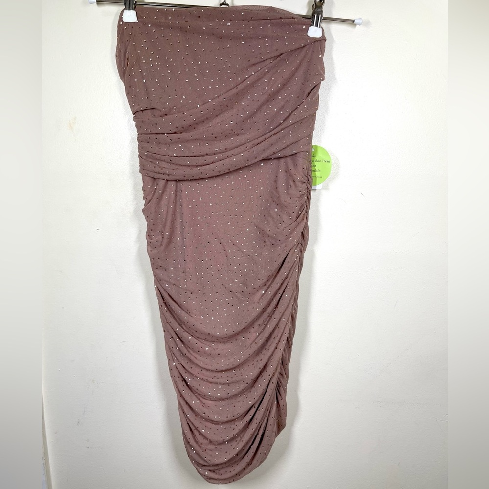 Desi Heatstone Corset Mini Party Dress - Picture 5 of 8